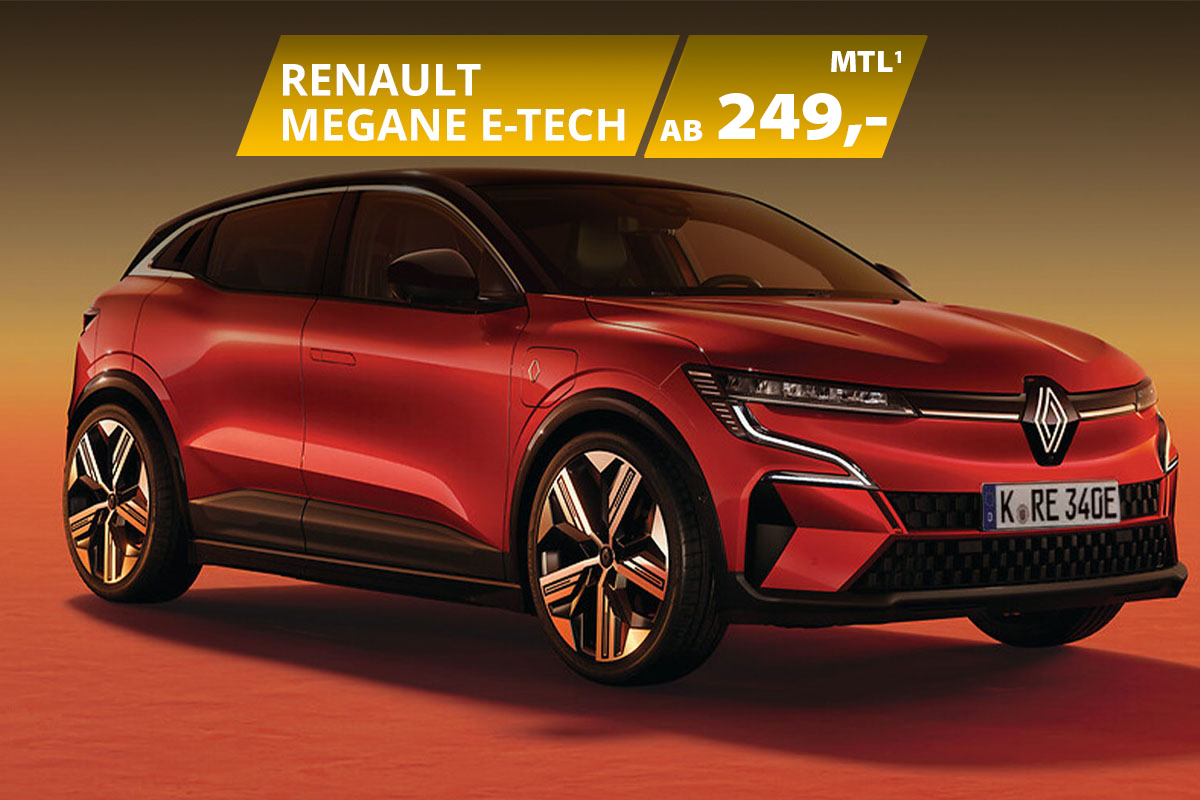 Renault Megane E-Tech 100 % ELEKTRISCH
