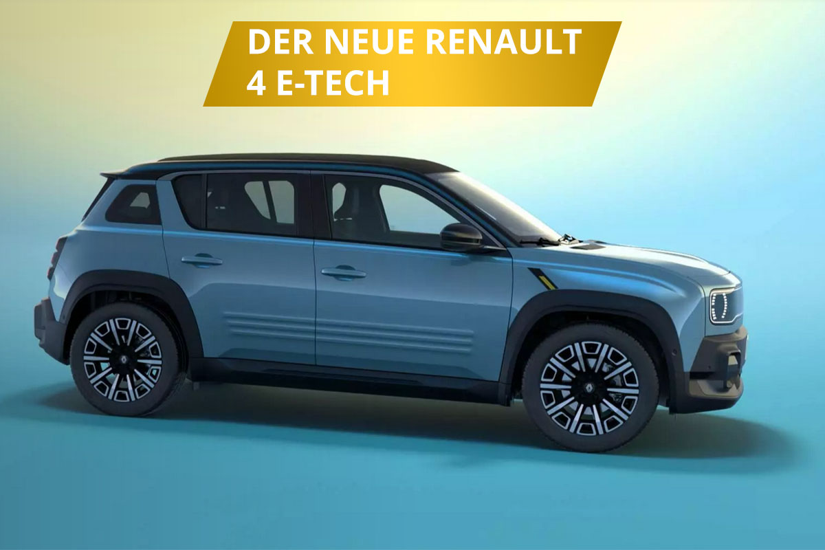 Renault 4 E-Tech 100% elektrisch