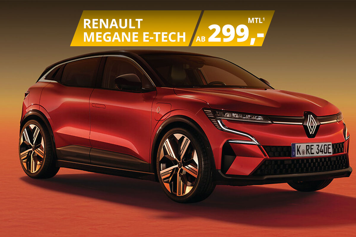 Renault Megane E-Tech 100 % ELEKTRISCH