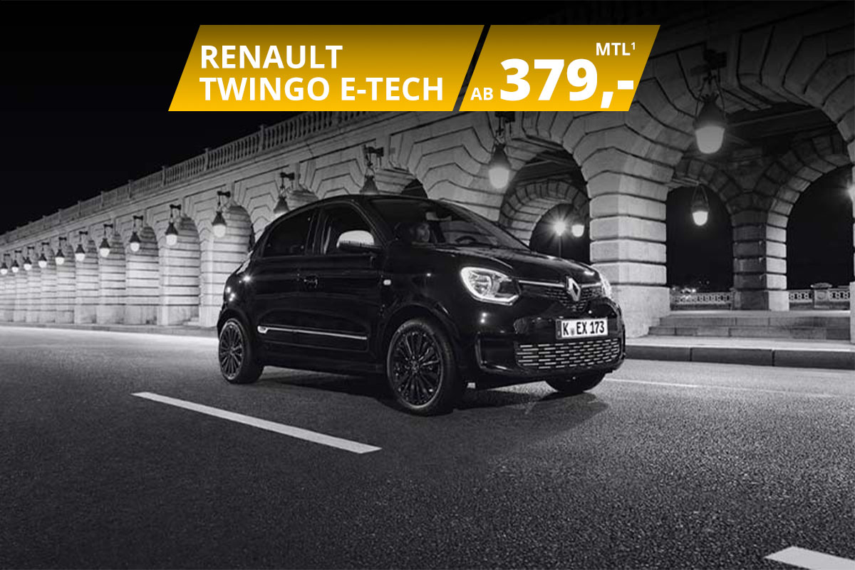 Renault Twingo E-Tech 100% elektrisch