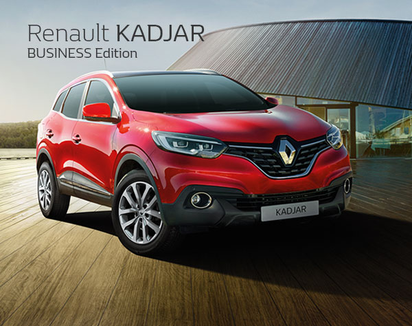 Renault Kadjar in der Business Edition bei Autohaus Härtel und Kaiser