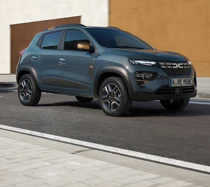 Dacia Spring Sozial und Mobil