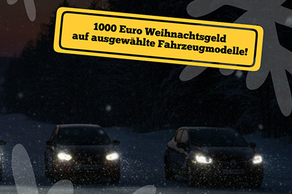 1.000 € Weihnachtsgeld sichern!