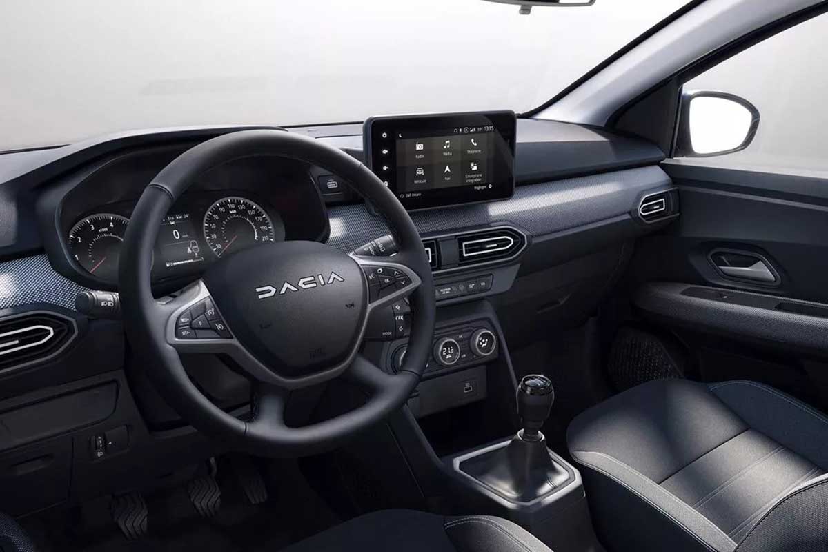 Dacia Sandero, Innere Ausstattung