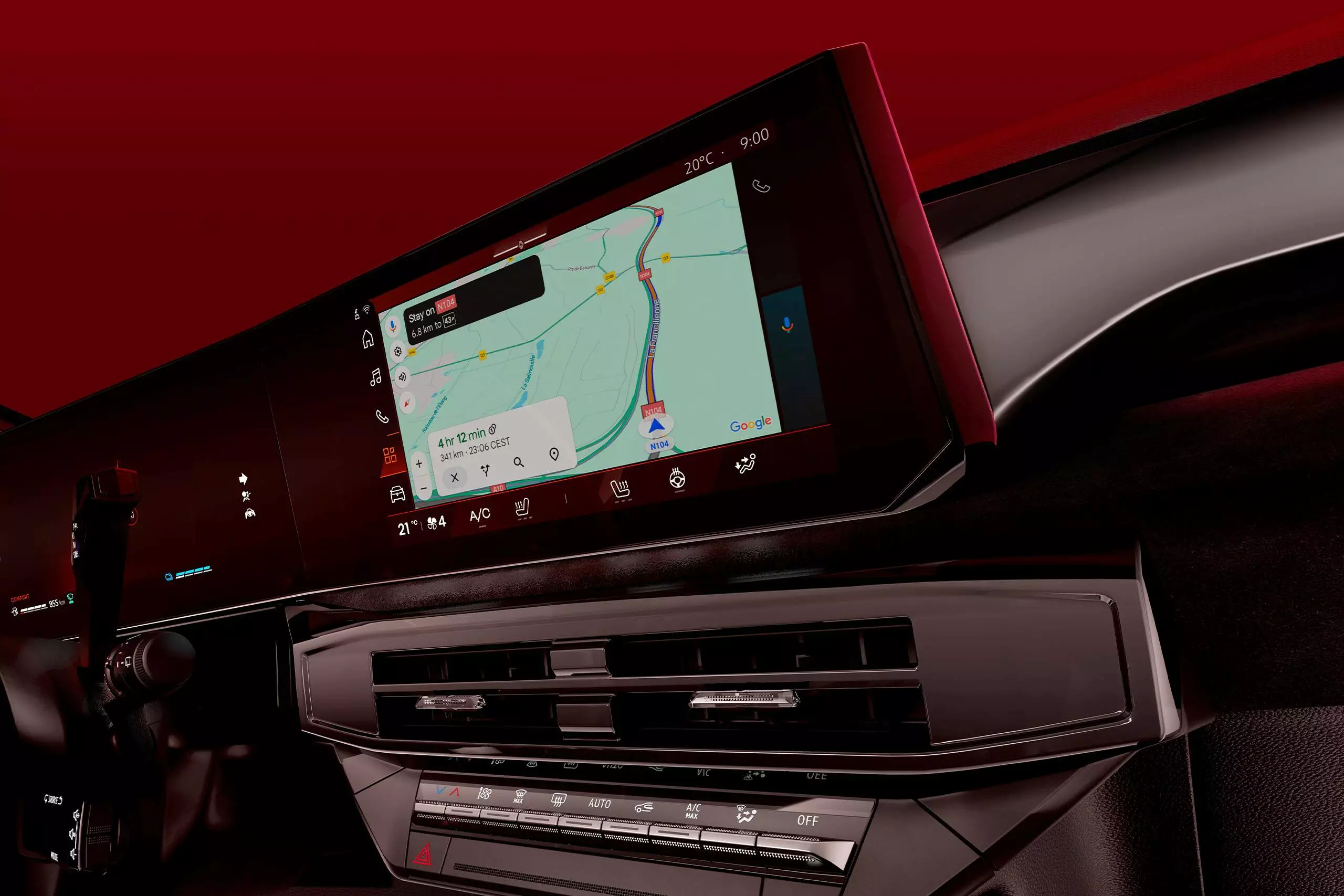 Display des neuen Clio 6