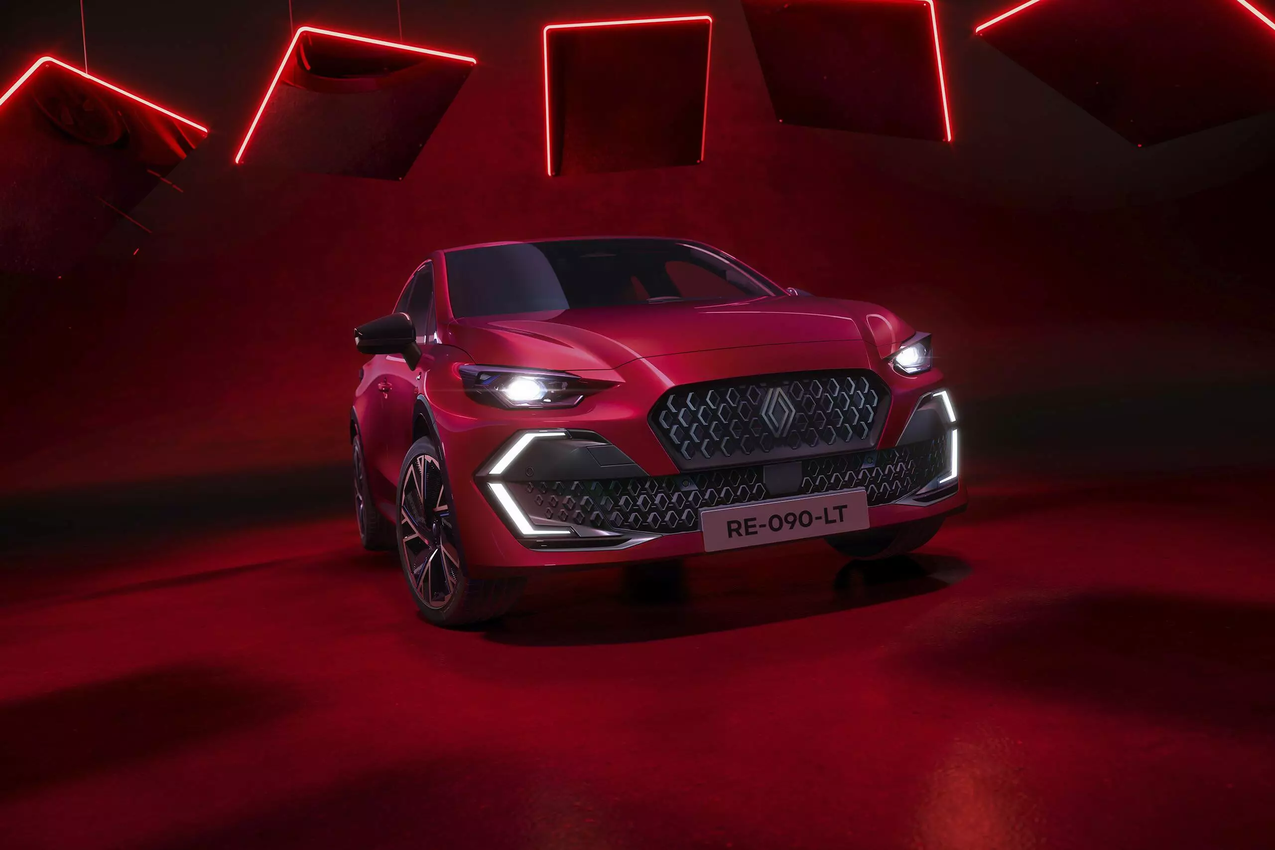 Kühlergrill des neuen Renault Clio 6 2026