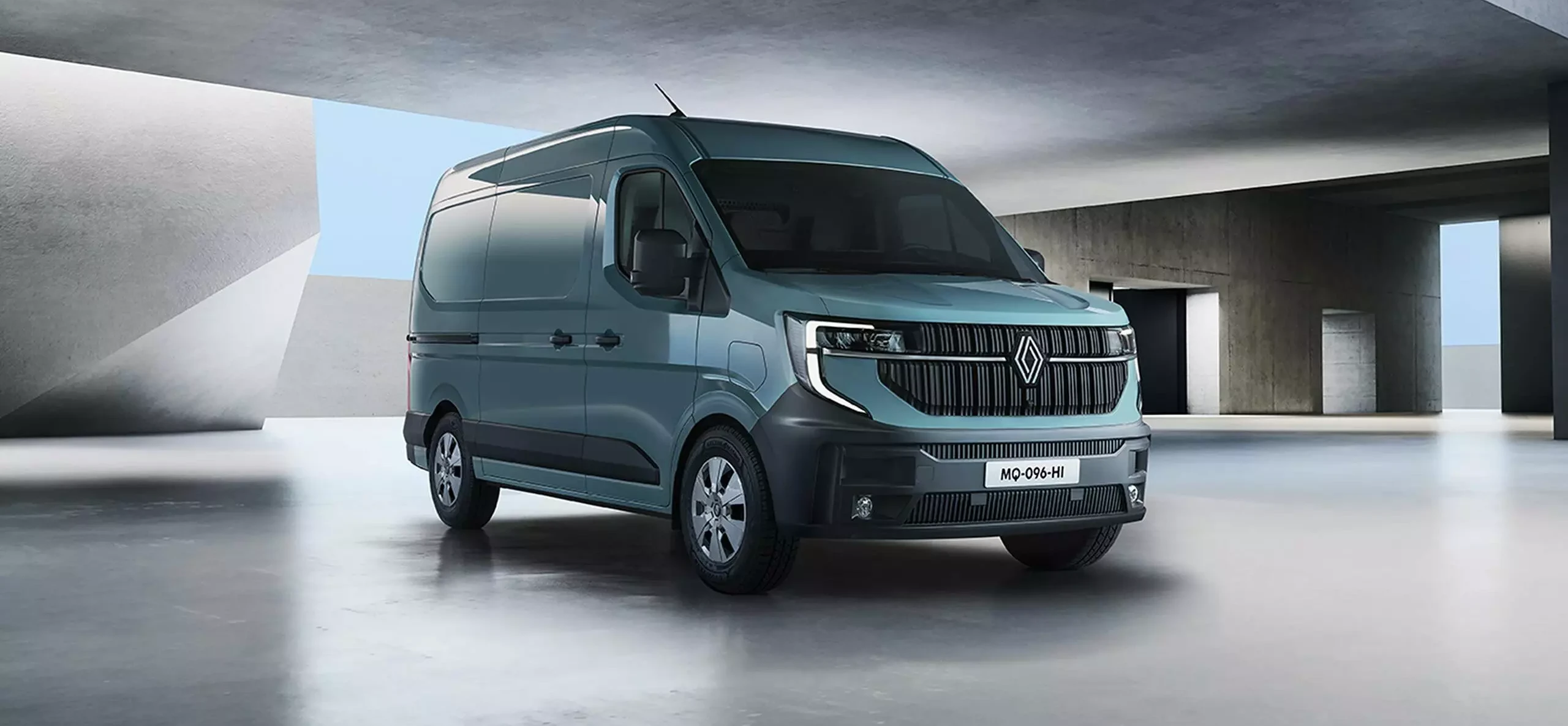 Elektrischer Renault Master Kastenwagen Gewerbekundenangebot