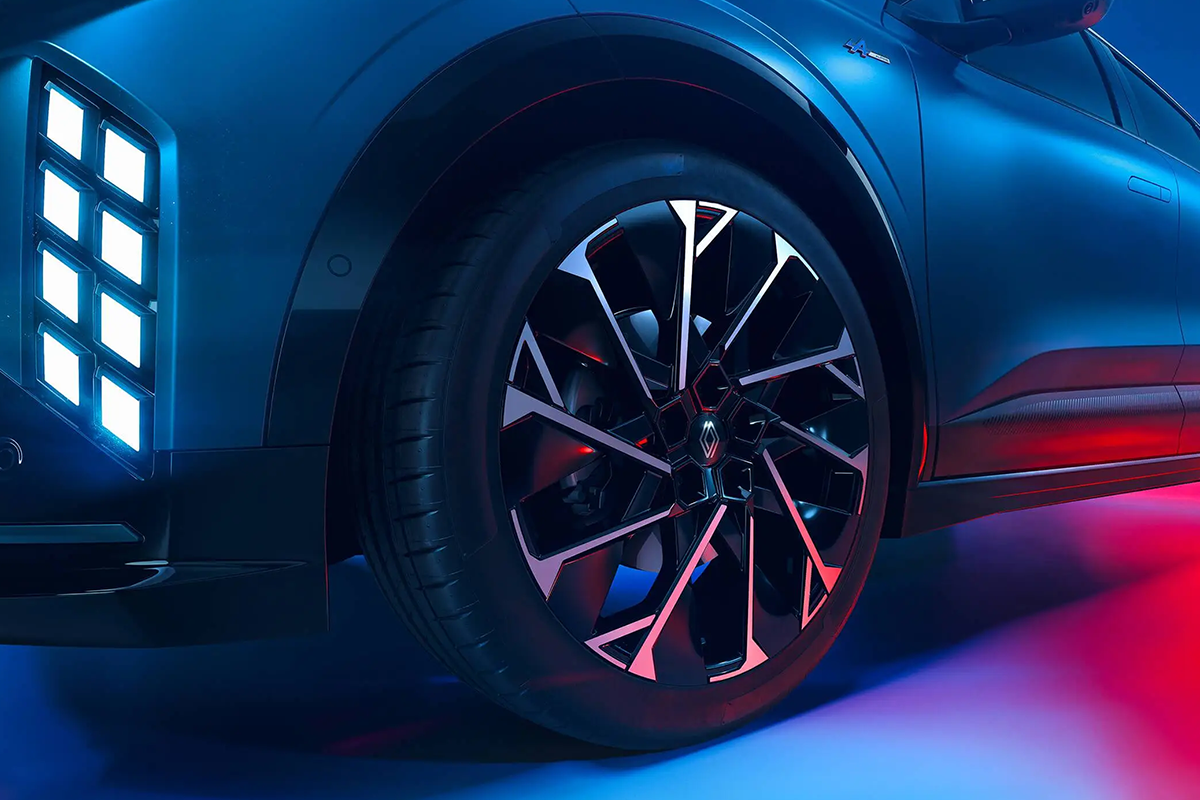 Räder neuer Megane E-Tech elektrisch