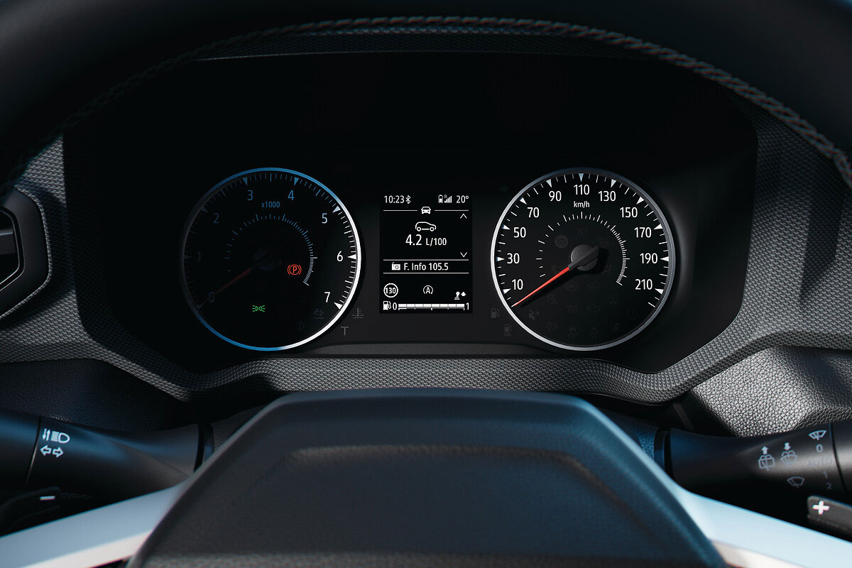 Neuer Dacia Duster Cockpit