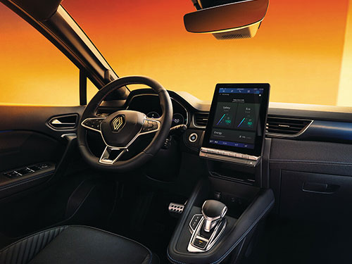 Renault Captur Facelift Innenraum