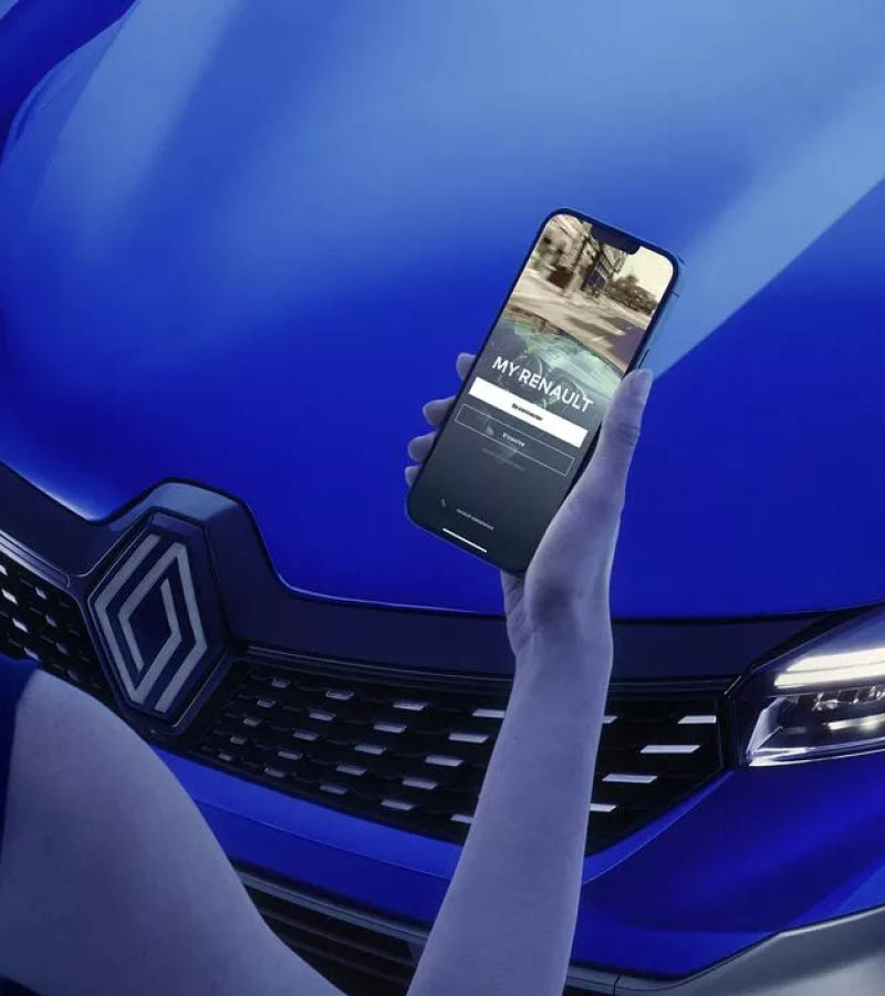 Smartphone Konnektivität Renault Clio