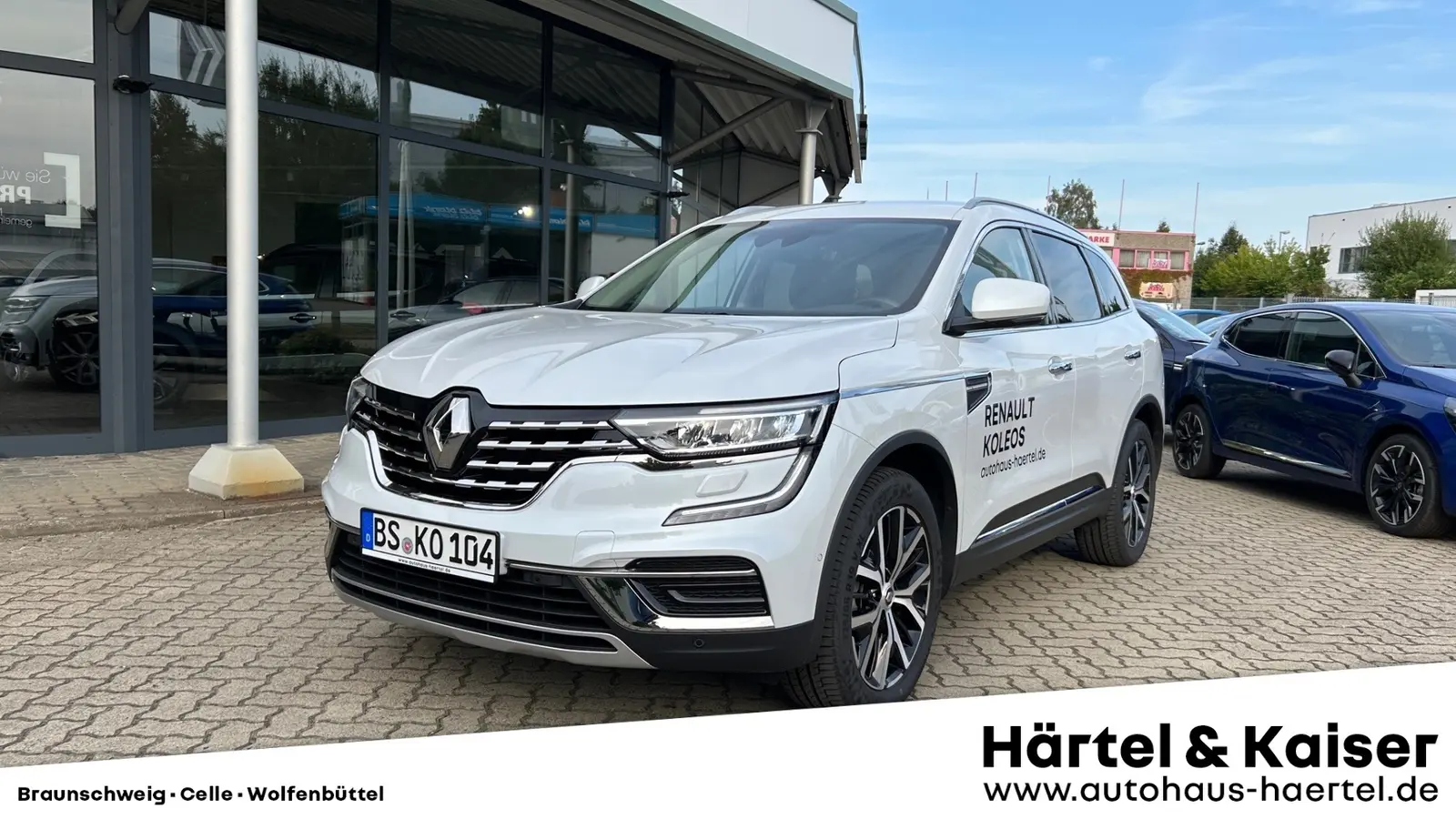 zu sehen ist ein weißer Koleos