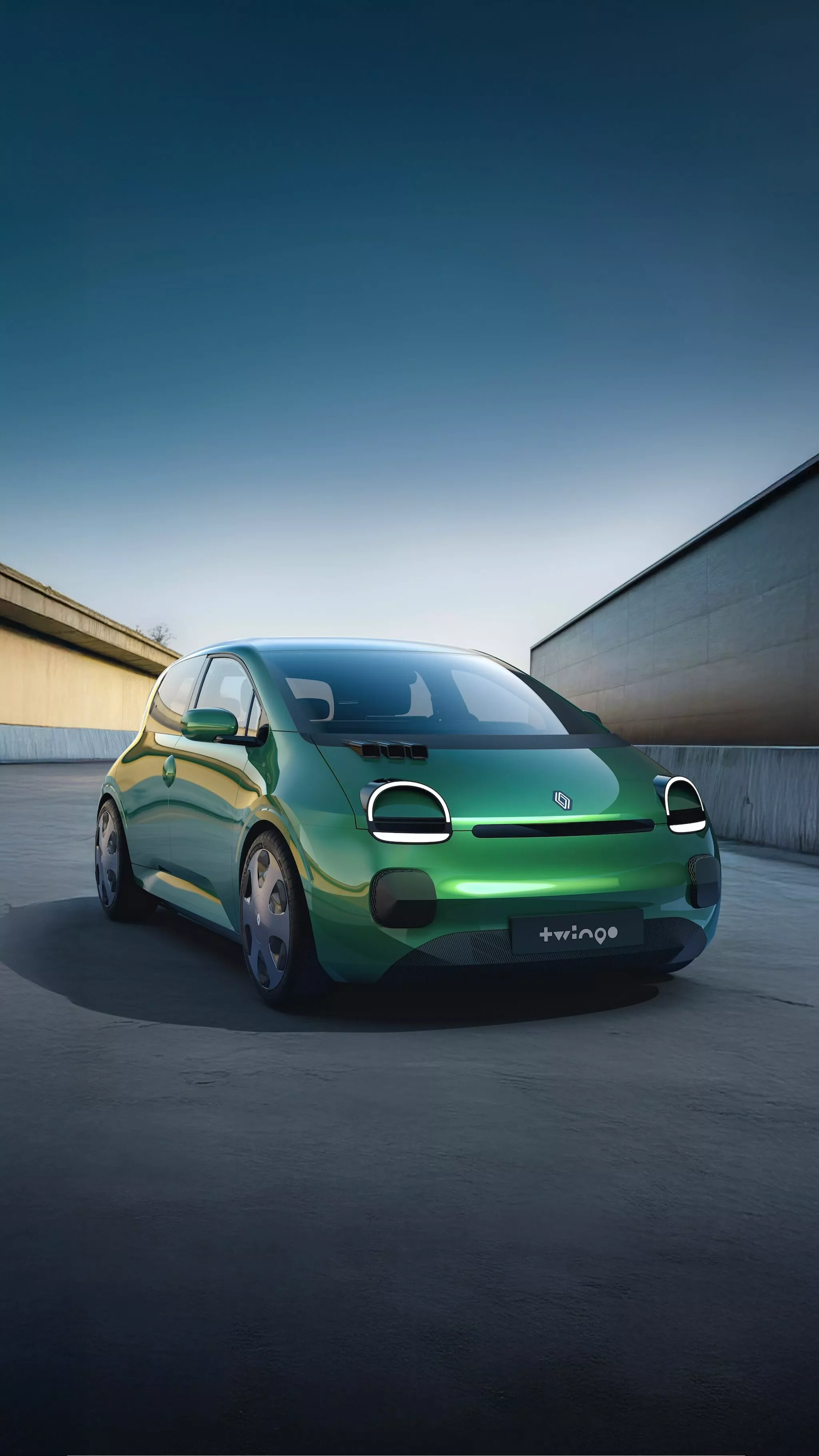 Ein Bild des neuen Renault Twingo 2026