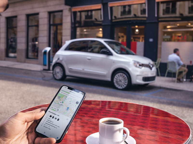 Multimediasystem Twingo Electric