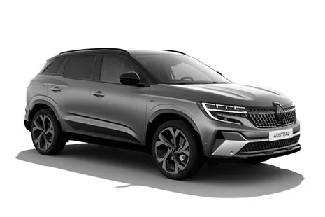 zu sehen ist ein grauer Renault Austral 